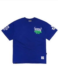 LIGHTNING OVERSIZED T-SHIRTS BLUE