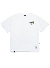 FORK OVERSIZED T-SHIRTS WHITE