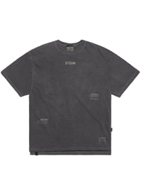 INFAMOUS PIGMENT OVERSIZED T-SHIRTS DARK GREY