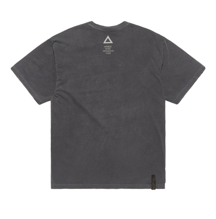 INFAMOUS PIGMENT OVERSIZED T-SHIRTS DARK GREY