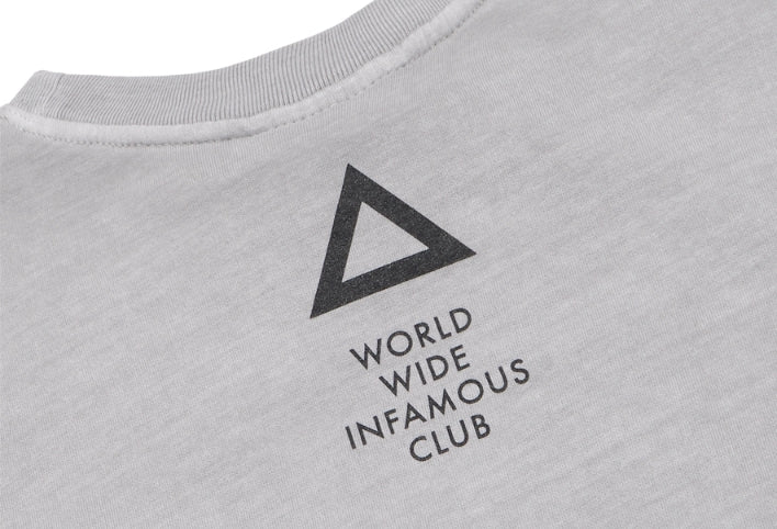 INFAMOUS PIGMENT OVERSIZED T-SHIRTS GREY