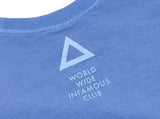 INFAMOUS PIGMENT OVERSIZED T-SHIRTS BLUE