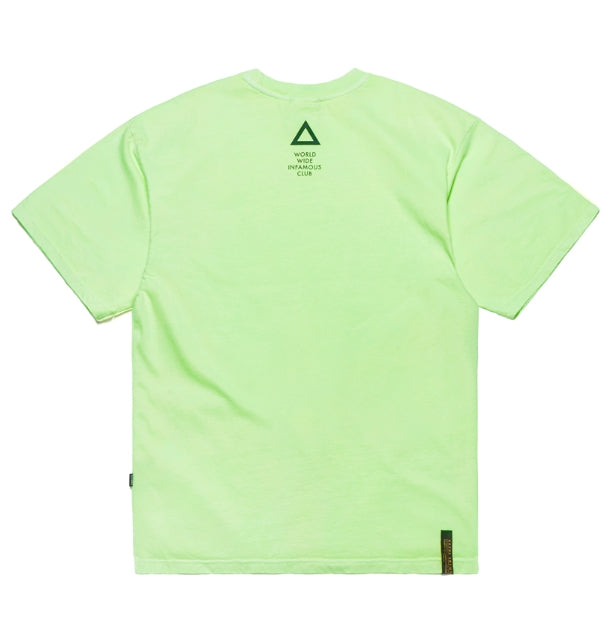 INFAMOUS PIGMENT OVERSIZED T-SHIRTS NEON GREEN
