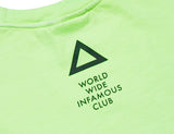 INFAMOUS PIGMENT OVERSIZED T-SHIRTS NEON GREEN
