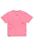 INFAMOUS PIGMENT OVERSIZED T-SHIRTS NEON PINK