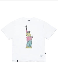 LIBERTY OVERSIZED T-SHIRTS WHITE