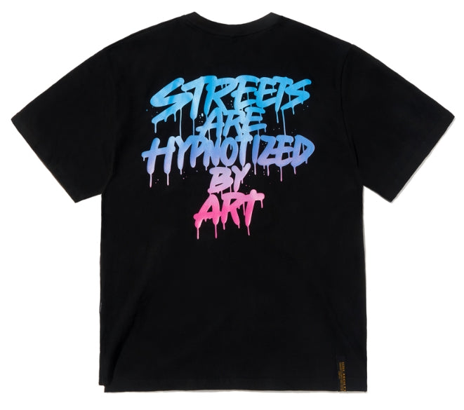 REVOLUTION OVERSIZED T-SHIRTS BLACK