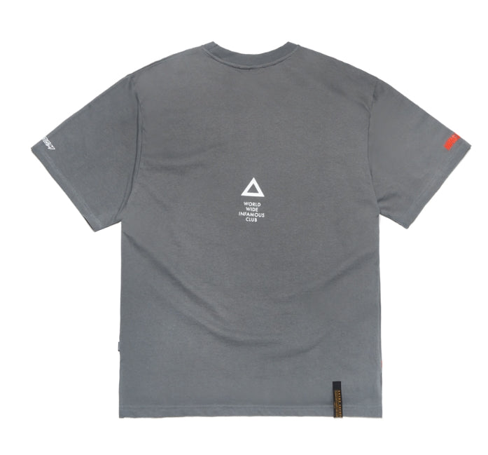BOMB OVERSIZED T-SHIRTS GREY