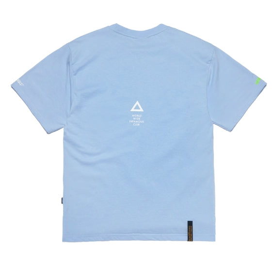 BOMB OVERSIZED T-SHIRTS SKY BLUE