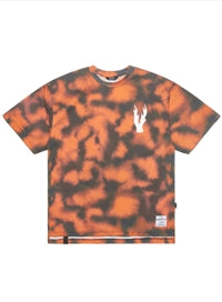 ORANGE OVERSIZED T-SHIRTS PATTERN