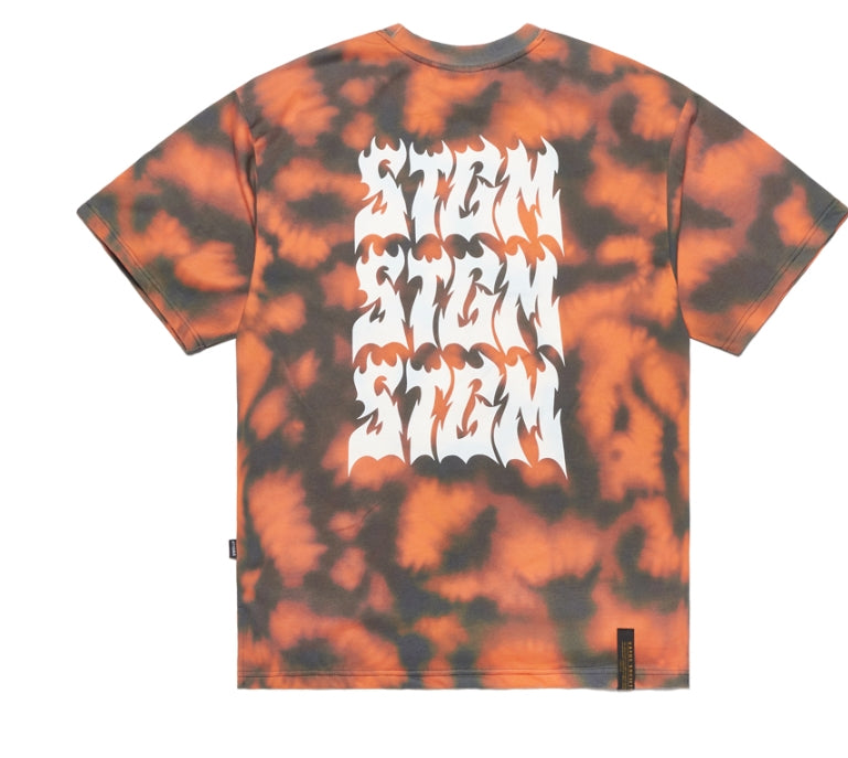 ORANGE OVERSIZED T-SHIRTS PATTERN