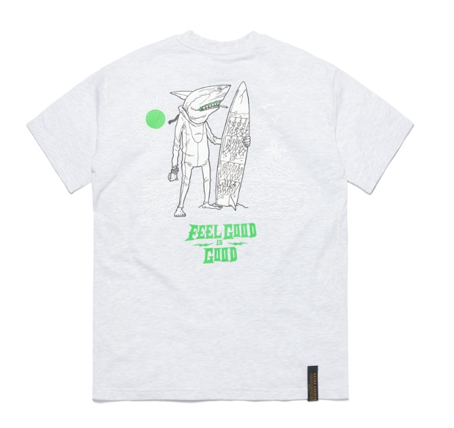 PALM BEACH T-SHIRTS WHITE MELANGE