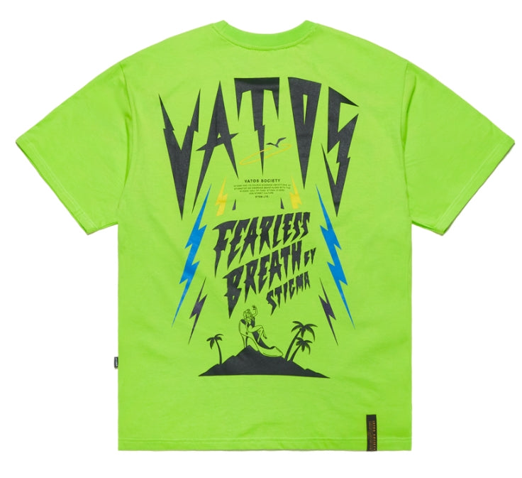 FB OVERSIZED T-SHIRTS NEON GREEN