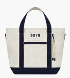 BBYB(ビービーワイビー) Tropical Market Bag (Medium) Navy