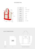 BBYB(ビービーワイビー) Tropical Market Bag (Medium) Red