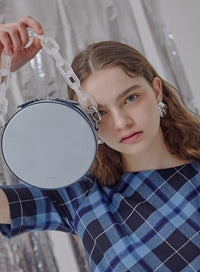 BBYB(ビービーワイビー) Tindy Round Bag (Aquamarine)