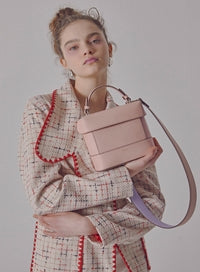 BBYB(ビービーワイビー) Tindy Square Bag (Peach Blossom)