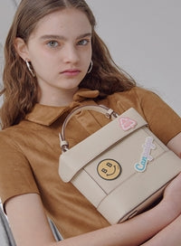 BBYB(ビービーワイビー) Tindy Square Bag (Butter Cream)