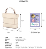 BBYB(ビービーワイビー) Tindy Square Bag (Butter Cream)