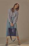 BBYB(ビービーワイビー) BRUNI Unisex Tote Bag (Peony Navy)