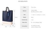 BBYB(ビービーワイビー) BRUNI Unisex Tote Bag (Peony Navy)