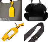 BBYB(ビービーワイビー) BRUNI Unisex Tote Bag (Charcoal Grey)