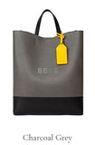 BBYB(ビービーワイビー) BRUNI Unisex Tote Bag (Charcoal Grey)