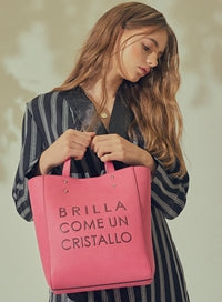 BBYB(ビービーワイビー) MARCE Tote Bag (Fuchsia Pink)