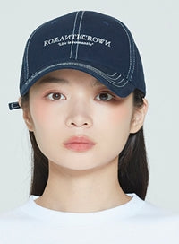 ROMANTIC CROWN(ロマンティック クラウン) RMTCRW BASIC BALL CAP_NAVY