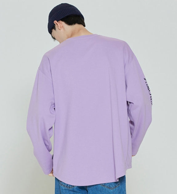 ロマンティッククラウン(ROMANTIC CROWN) RMTCRW LOGO LONG SLEEVE_PURPLE
