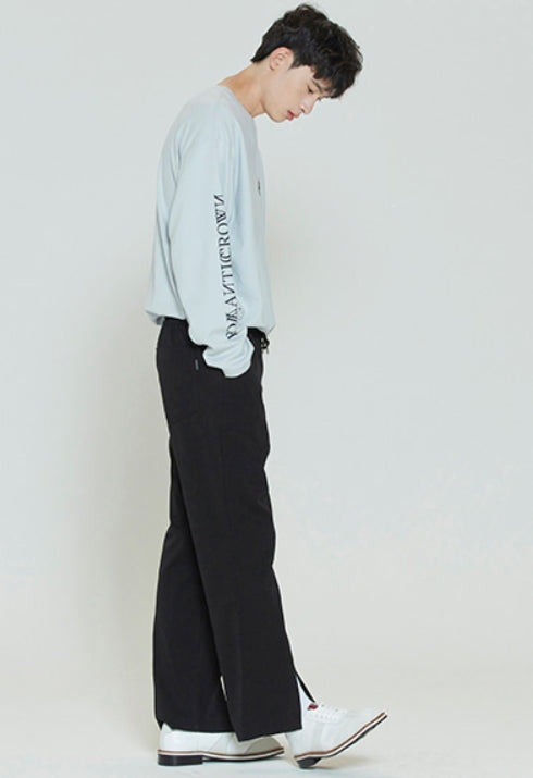 ロマンティッククラウン(ROMANTIC CROWN) RMTCRW LOGO LONG SLEEVE_SKY BLUE