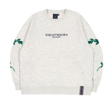 ロマンティッククラウン(ROMANTIC CROWN) MODERN LAUREL SWEATSHIRT_MELANGE IVORY