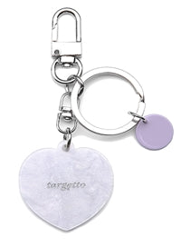 TARGETTO(ターゲット)  HEART LOGO KEY RING_LIGHT PURPLE