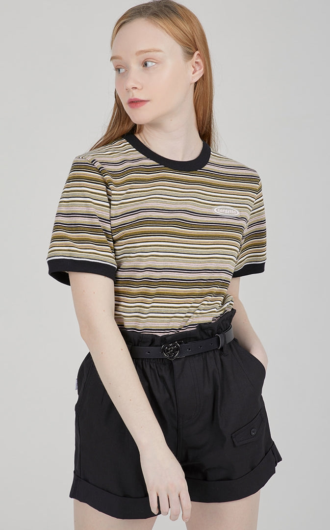 TARGETTO(ターゲット)  HEART LOGO BELT_BLACK