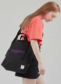 TARGETTO(ターゲット)  LINE LOGO CROSS BAG_BLACK