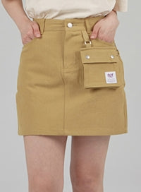 TARGETTO(ターゲット)  MINI POCKET SKIRT_MUSTARD