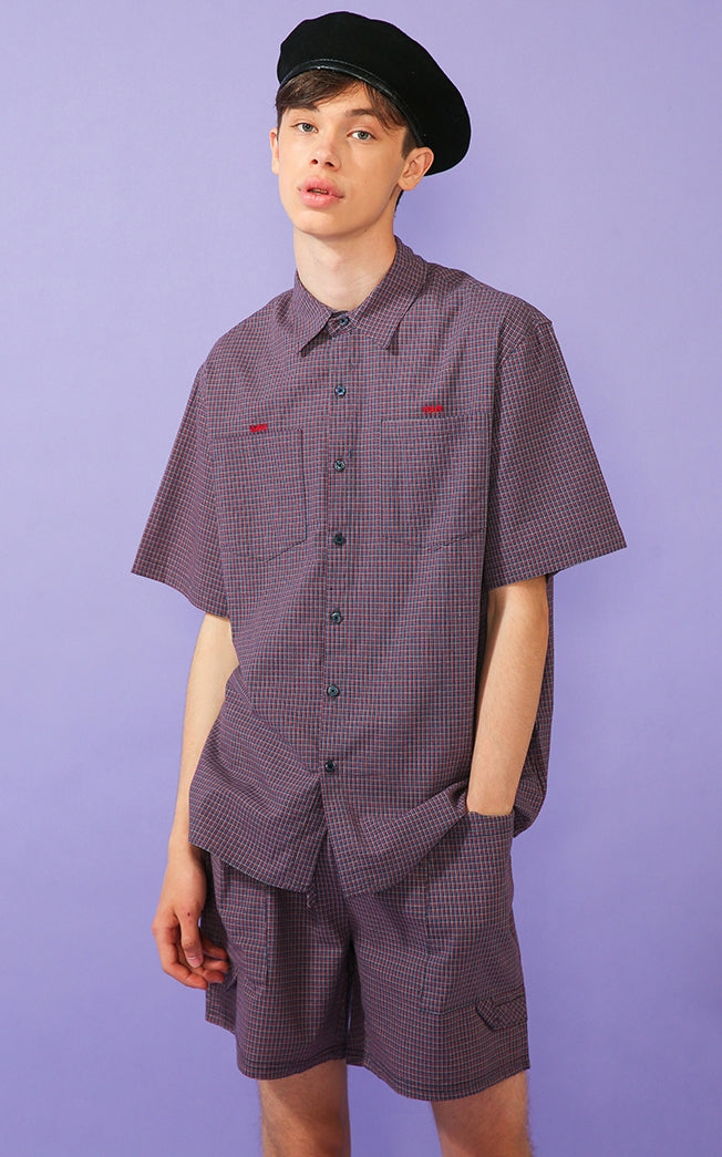 TARGETTO(ターゲット)  CHECK SHORT PANTS_NAVY