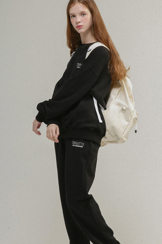 TARGETTO(ターゲット)  CRYSTAL LOGO TRAINING PANTS_BLACK