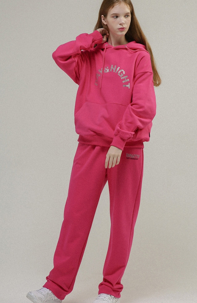 TARGETTO(ターゲット)  CRYSTAL LOGO TRAINING PANTS_MAGENTA