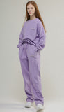 TARGETTO(ターゲット)  CRYSTAL LOGO TRAINING PANTS_BLUEBERRY JUBILEE