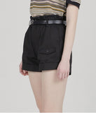 TARGETTO(ターゲット)  SHIRRING SHORT PANTS_BLACK