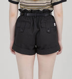 TARGETTO(ターゲット)  SHIRRING SHORT PANTS_BLACK