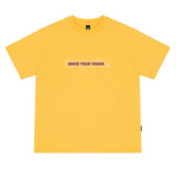 TARGETTO(ターゲット) OVERLAP T SHIRT_YELLOW