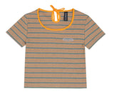 TARGETTO(ターゲット) RIBBON STRIPE T SHIRT_BEIGE