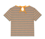 TARGETTO(ターゲット) RIBBON STRIPE T SHIRT_BEIGE