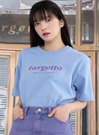 TARGETTO(ターゲット)  NEO LOGO TEE SHIRT_LIGHT BLUE