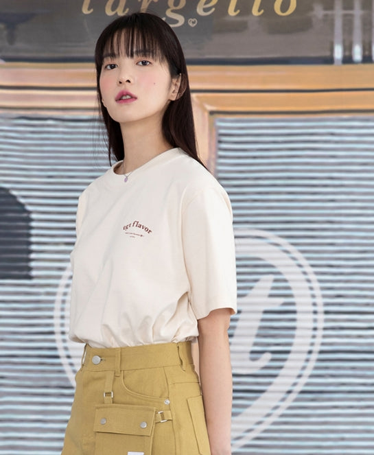 TARGETTO(ターゲット)  BISCUIT TEE SHIRT_CREAM