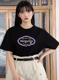 TARGETTO(ターゲット)  FRAME TEE SHIRT_BLACK