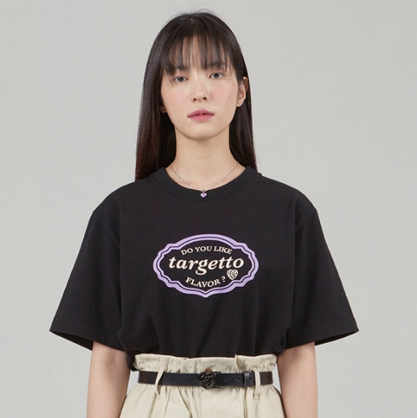 TARGETTO(ターゲット)  FRAME TEE SHIRT_BLACK