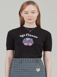 TARGETTO(ターゲット)  PUDDING KNITWEAR_BLACK